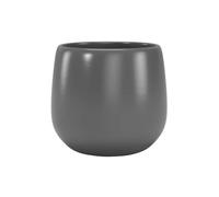 Artevasi Vitória Vaso, Vaso da fiori, Vaso decorativo, Uso interno o esterno, Grigio scuro, 17cm