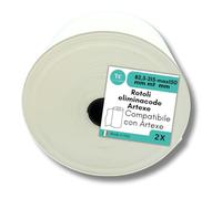ARTEXE Rotoli eliminacode Compatibili, 82,5mm x 215mt, kit da 2 rotoli