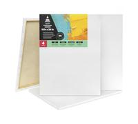 Arteza 18 x 24 su tela, 100% cotone (confezione da 4)