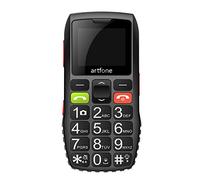 artfone C1 Telefono Cellulare per Anziani con Tasti Grandi, Funzione SOS | Doppia SIM | 1.77" Display | Chiamata Rapida | Torcia | Radio Suono Alto | Batteria Lunga Durata