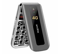 artfone F30 4G Telefono Cellulare per Anziani,Chiamata Rapida,2.4" Display,Flip Telefoni Cellulari con Tasti Grandi,Funzione SOS,Chiamata Rapida,Batteria da 1300 mAh,Base di Ricarica,Aiuto auditivo,FM
