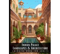 Artful Palette Indian Palace Landscapes & Architecture Coloring Book (Tascabile)