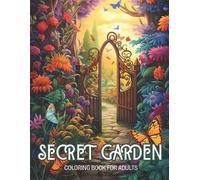 Artful Palette Secret Garden Coloring Book for Adults (Tascabile)