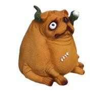 Artfully Spooky Canine Decor: With a cleverly designed horror dog shape,