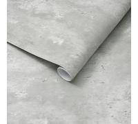 Arthome Calcestruzzo Grigio Pellicola Adesiva per mobili 40cmx10m Carta da Parati Autoadesivo, impermeabile Cemento pellicola Vinilica Decorativa per studi, uffici, negozi, bar, palestre