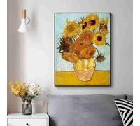 ARTHOMECANVAS I Girasoli - Van Gogh - 50 x 70 cm