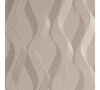 Arthouse 295501 - Carta da parati Luxe Ribbon Mocha