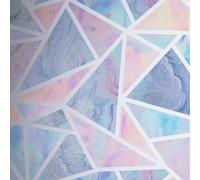 Arthouse Pastello Geometrico Brillantini Triangolo Forme Parati - Multi 296002