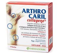 FARMADERBE Arthrocaril Collagene 14 Bustine - integratore per le articolazioni