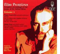 Arthur Bliss Bliss Premieres (Boult, Lambert, Nyso, Roho) (CD) Album