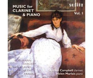 Arthur Campbell Music for Clarinet & Piano - Volume 1 (CD)