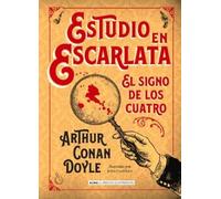 Arthur Conan Doyle Estudio En Escarlata (Copertina rigida) Clásicos Ilustrados