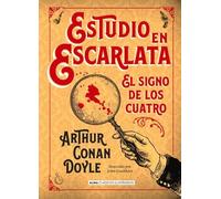 Arthur Conan Doyle Estudio En Escarlata (Copertina rigida) Clásicos Ilustrados
