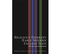 Arthur F. Marot Religious Diversity and Early Modern English (Copertina rigida)
