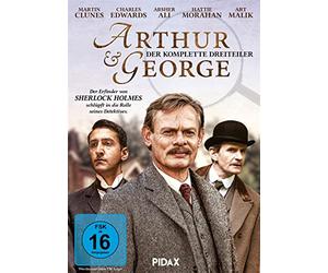 Arthur & George / Der komplette Dreiteiler mit Martin Clunes als Sherlock-Holmes-Erfinder Arthur Conan Doyle