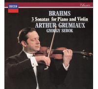 Arthur Grumiaux Gyorgy Sebok Brahms Sonate per violino complete UHQ dal CD gi...