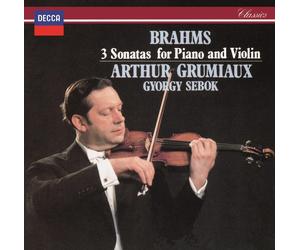Arthur Grumiaux Gyorgy Sebok Brahms Sonate per violino complete UHQ dal CD gi...