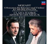 Arthur Grumiaux( Violino), Clara Haskil( Piano) - Sonate Per Piano E Violino No.26 K378,No.21 K304,No.24 K376,No.18 K301