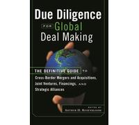 Arthur H. Rosenbloom Due Diligence for Global Deal Making (Copertina rigida)