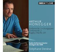 Arthur Honegger - Sinfonia N.2, N.3 H 186 "liturgique" - Cd