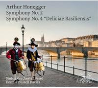 Arthur Honegger Arthur Honegger: Symphony No. 2/Symphony No. 4 (CD) Album