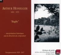 Arthur Honegger Rugby - Historic Recordings 1929 - 1947 (CD) Album