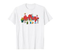 Arthur Kids Group with Logo Cartoon Maglietta