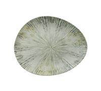 Arthur Krupp Fusion Grey Porcellana Piastra/Piatti Ovale 31x26 CM
