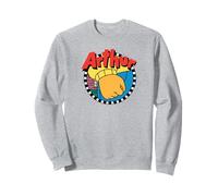 Arthur Logo with Fist Cartoon Felpa