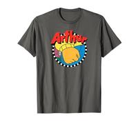 Arthur Logo with Fist Cartoon Maglietta