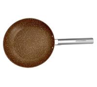ARTHUR MARTIN, Padella Grand Chef da 20 cm, alluminio forgiato, rivestimento antiaderente, manici e manici in acciaio rivettati, tutti i tipi di fonti di calore compresa induzione,panna