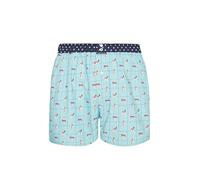 ARTHUR - Mutande da uomo con sospensoir - Taglio americano - Inserto anti-sfregamento - Cotone da agricoltura biologica, Jade Club N°1121, L