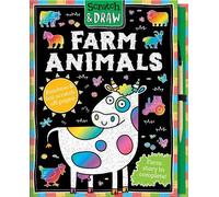 Arthur Over Scratch and Draw Farm Animals - Scratch Art Activ (Copertina rigida)