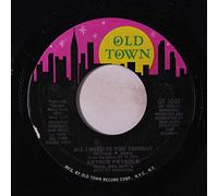 ARTHUR PRYSOCK - all i need is your love tonight / when love is new 45 rpm single