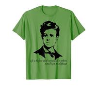 Arthur Rimbaud citazione maglietta t-shirt Maglietta