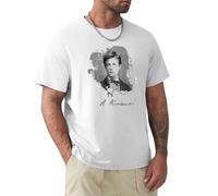 Arthur Rimbaud, Ink Effect T-Shirt Aesthetic Clothes Anime t-Shirt Oversized t-Shirt Black t-Shirts for Men