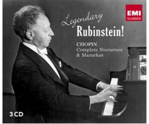 Arthur Rubinstei Legendary Rubinstein: Chopin: Complete Nocturnes & Mazurka (CD)