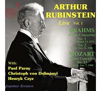 ARTHUR RUBINSTEIN - Arthur Rubinstein Live, Vol.1: Brahms, Mozart, Chopin