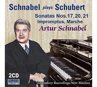 Arthur Schnabel Schubert: 3 Late Sonatas Favorite Imprtomptus (CD)