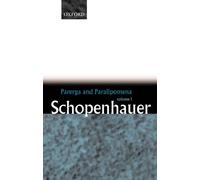 Arthur Schopenh Parerga and Paralipomena: Volume 1: Six Long Philoso (Tascabile)