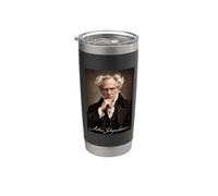 Arthur Schopenhauer Bicchiere termico in acciaio inox doppia parete
