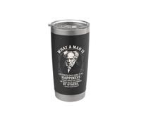 Arthur Schopenhauer Bicchiere termico in acciaio inox doppia parete