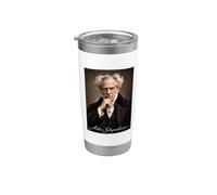 Arthur Schopenhauer Bicchiere termico in acciaio inox doppia parete