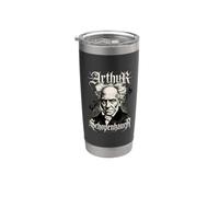 Arthur Schopenhauer Bicchiere termico in acciaio inox doppia parete