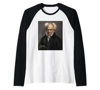 Arthur Schopenhauer Filosofo Tedesco Filosofia Moralità Maglia con Maniche Raglan