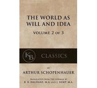 Arthur Schopenhauer The World As Will And Idea (Vol. 2 of 3) (Tascabile)