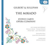 Arthur Sullivan Gilbert and Sullivan: The Mikado (CD) Album
