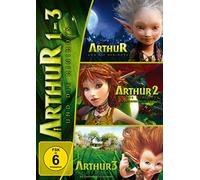 Arthur und die Minimoys 1-3 [3 DVDs] (DVD) Mia Farrow Freddie Highmore