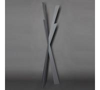 appendiabiti in stile contemporaneo zeus Fango in Ferro 40x177cmh