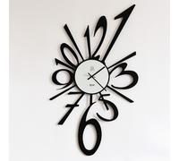 Arti e Mestieri Orologio da parete Grande Big Bang Metallo Nero